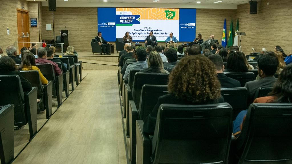 1º Encontro de Controle Interno realizado em 2024 - Foto por: Divulgação